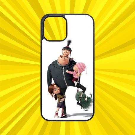 Minionii - Gru și fetele - Husă iPhone 