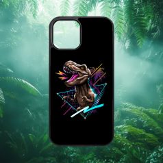 Jurassic Park - Neon T-Rex - Husă iPhone 