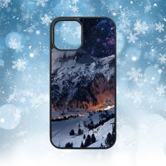 Iarnă - Munți acoperiți cu zăpadă - Husă iPhone 