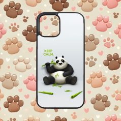 Ursuleți - Keep Calm Panda - Husă iPhone 