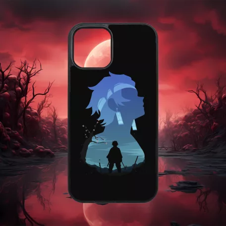 Demon Slayer  Tanjiro silhouette - Husă iPhone