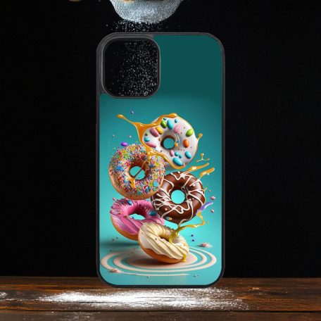 Prăjitură - Donuts - Husă iPhone 
