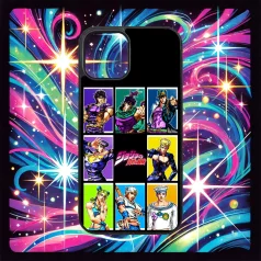   Jojo's Bizarre Adventure  - Character Collage - Husă iPhone