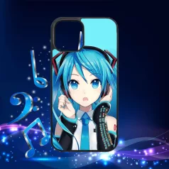 Hatsune Miku - Headphones - Husă iPhone