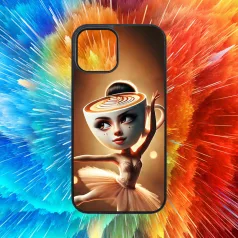 Italian Brainrot - Ballerina Cappuccina - Husă iPhone 