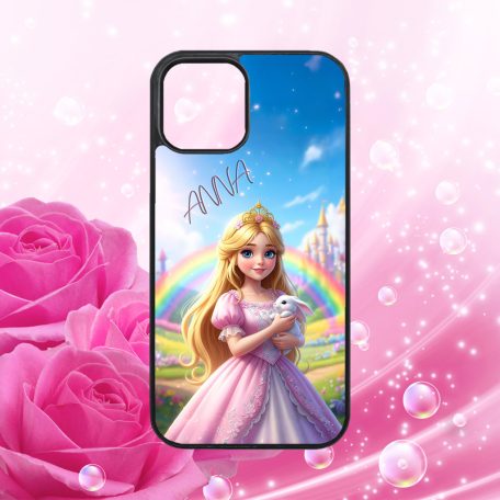 Cu nume unice - Fete trendy - Prințesă Curcubeu - Husă iPhone 