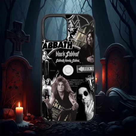 Black Sabbath – Colaj cu Ozzy - Husă iPhone 