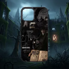 Wednesday - Colaj gotic - Husă iPhone 