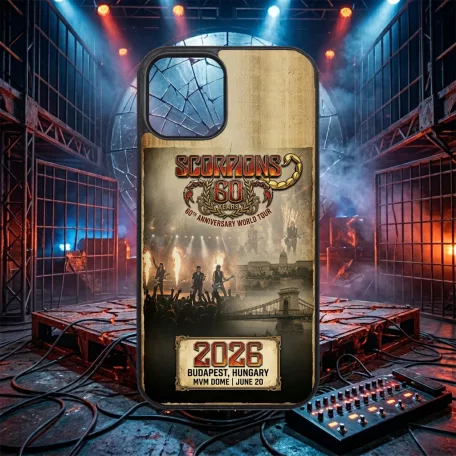 Scorpions - World Tour 2026 Hungary - Husă iPhone