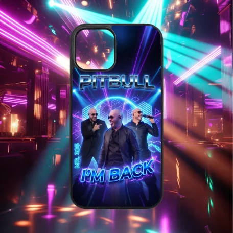 Pitbull I'm Back – Live Neon - Husă iPhone