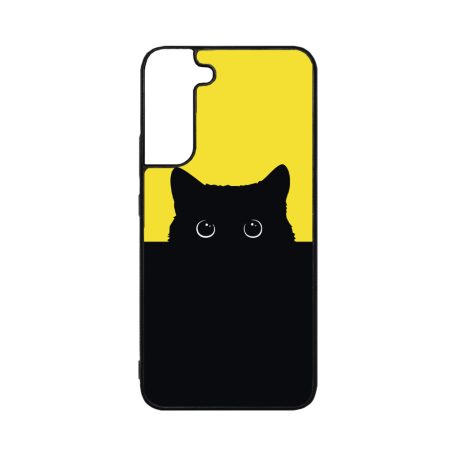 Black and yellow cat - Husă Samsung