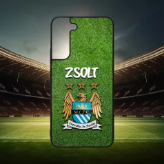 Cu nume unice - Manchester City logo - Husă Samsung