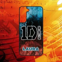 Cu nume personalizate - One Direction logo - Husă Samsung