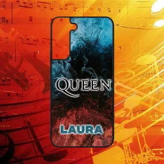 Cu nume personalizate - Queen logo - Husă Samsung