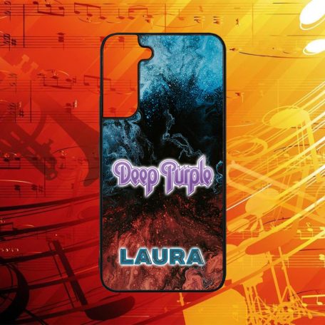 Cu nume personalizate - Deep Purple logo - Husă Samsung