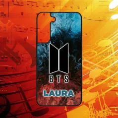 Cu nume personalizate - BTS logo - Husă Samsung