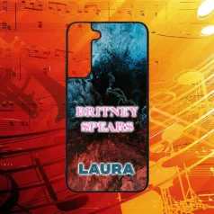 Cu nume personalizate - Britney Spears logo - Husă Samsung