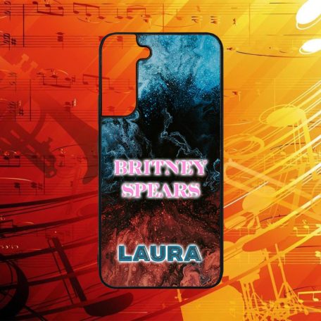 Cu nume personalizate - Britney Spears logo - Husă Samsung