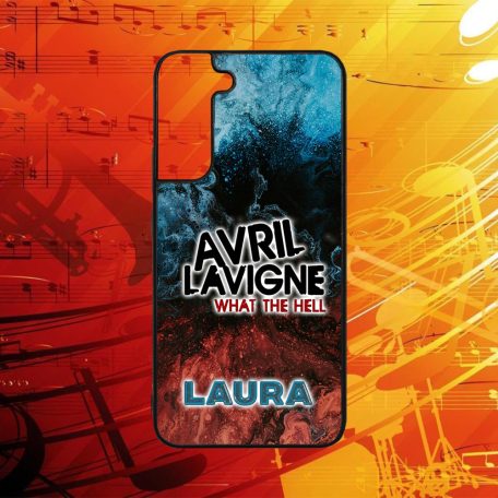 Cu nume personalizate - Avril Lavigne logo - Husă Samsung