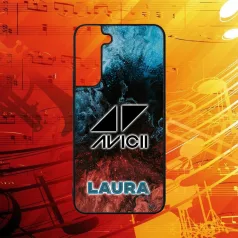 Cu nume personalizate - Avicii logo - Husă Samsung