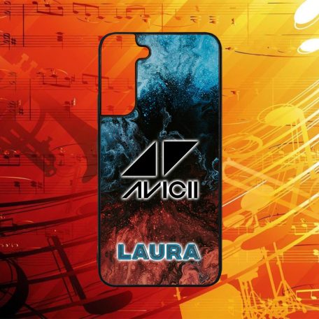 Cu nume personalizate - Avicii logo - Husă Samsung