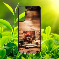 Băut ceai - Flower Tea - Husă Samsung