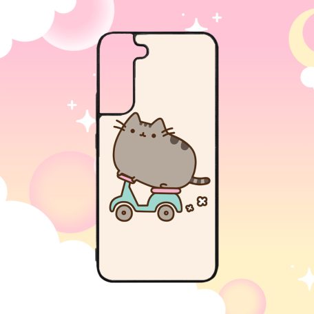 Pusheen - Scooter - Husă Samsung