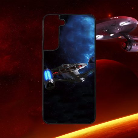 Star Trek - Enterprise lângă o nebuloasă - Husă Samsung