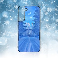 Iarnă - Călătorie liniștită de seară - Husă Samsung