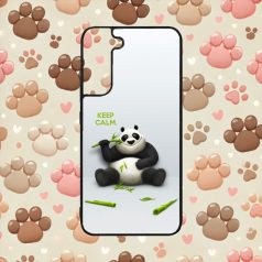 Ursuleți - Keep Calm Panda - Husă Samsung