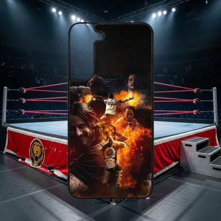 Wrestling Profesionist - CM Punk this fire burns - Husă Samsung 