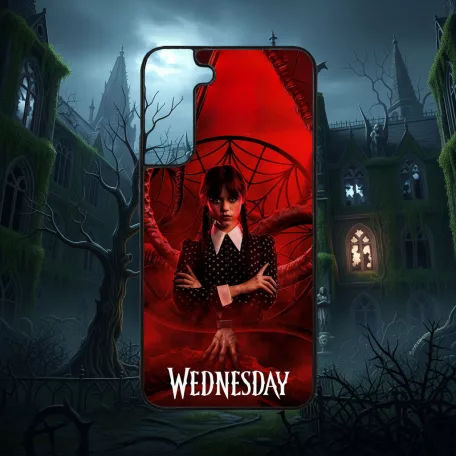 Wednesday - Roșu sângeriu - Husă Samsung 