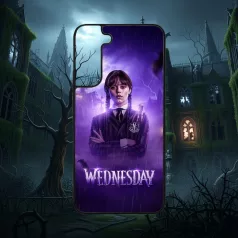 Wednesday - Ploaie violetă - Husă Samsung 