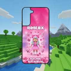 Roblox - Play pink, play Roblox - Husă Samsung