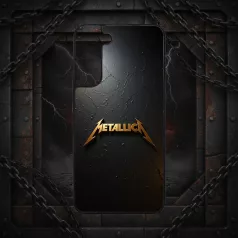 Metallica - Gold logo - Husă Samsung