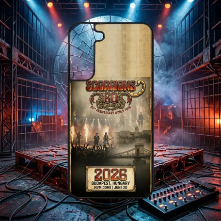Scorpions - World Tour 2026 Hungary - Husă Samsung