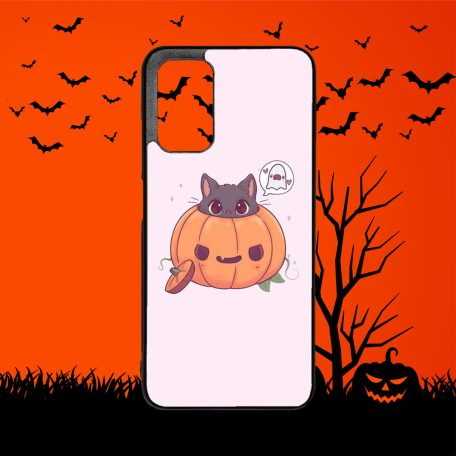 Halloween - Lămpă de dovleac drăguță cu pisică - Husă Xiaomi 