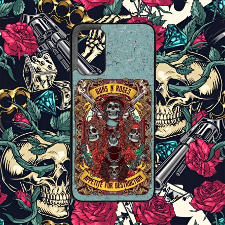 Guns N' Roses - Skulls and Roses Vintage - Husă Xiaomi 