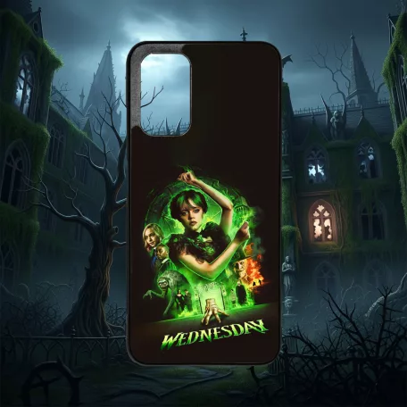 Wednesday - Poster verde Wednesday - Husă Xiaomi 