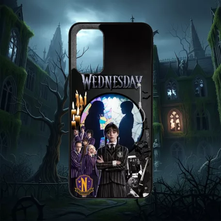 Wednesday - Colaj Wednesday Addams - Husă Xiaomi 
