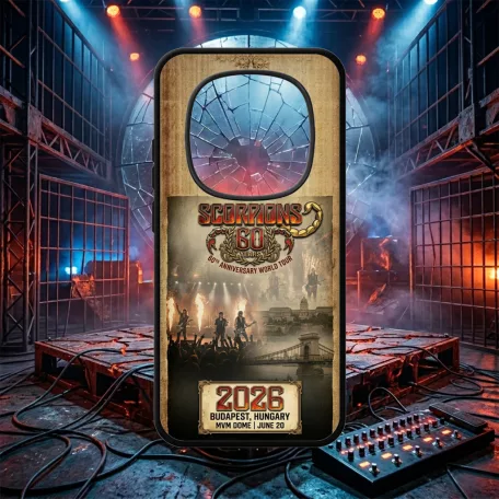 Scorpions - World Tour 2026 Hungary - Husă Xiaomi