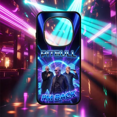 Pitbull I'm Back – Live Neon - Husă Xiaomi